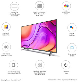 Best 43 inch smart tv in India 2021 MI TV