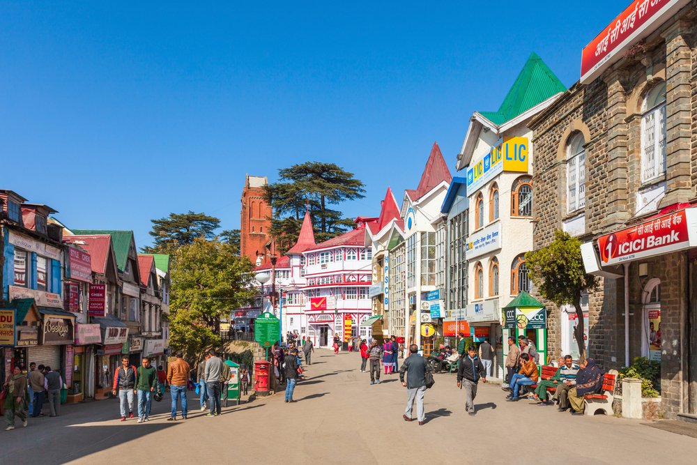 Mall-road-shimla-best-places-to-visit-in-Shimla